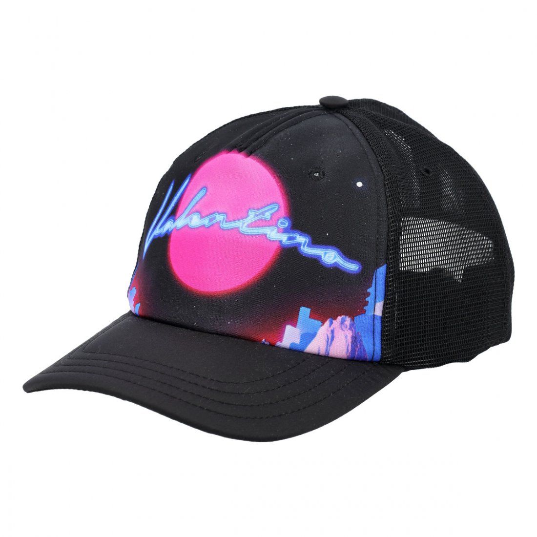 Valentino garavani - Casquette 'Neon Logo' pour Hommes