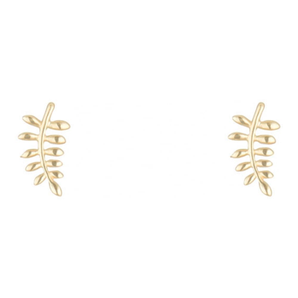 Oro di oro - Boucles d'oreilles 'Feuilles D'Or' pour Femmes