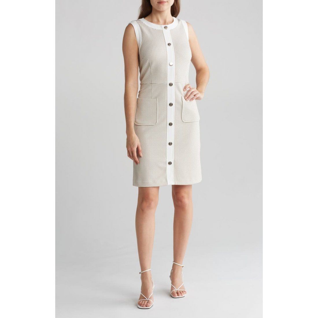 Tommy hilfiger - Robe fourreau 'Grid Textured' pour Femmes