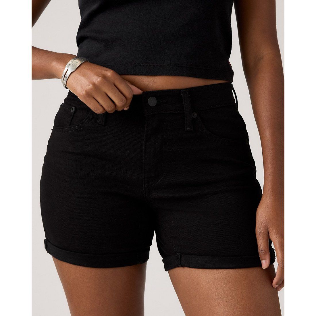 Levi's - Short 'Mid Length' pour Femmes