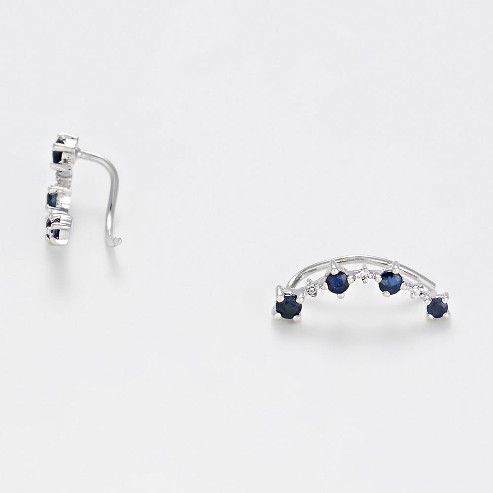 Atelier du diamant - Boucles d'oreilles 'Océan' pour Femmes