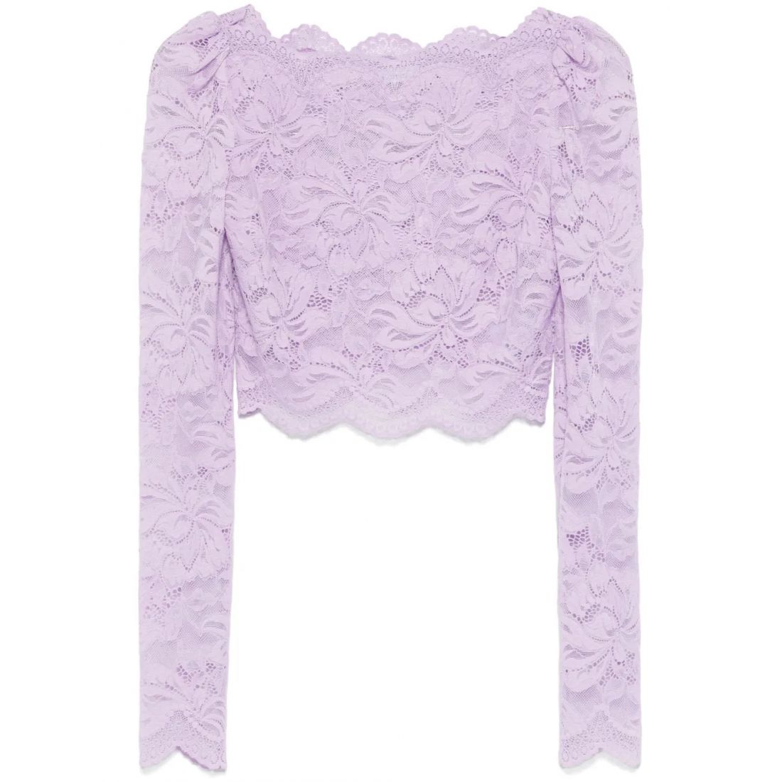 Paco rabanne - Crop Top 'Lace' pour Femmes
