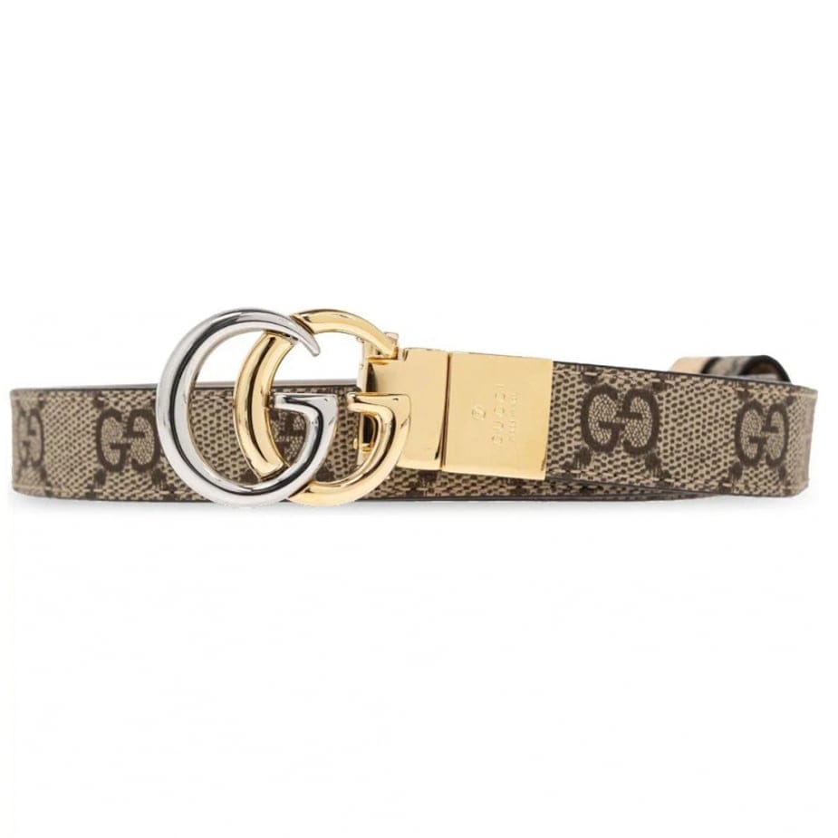 Gucci - Ceinture 'GG Marmont Reversible' pour Femmes