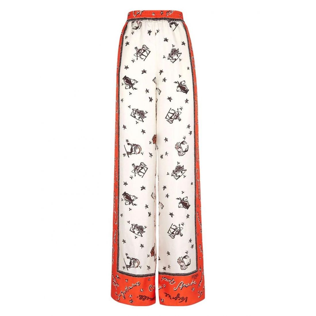 Fendi - Pantalon pyjama 'Allover Astrology Printed' pour Femmes