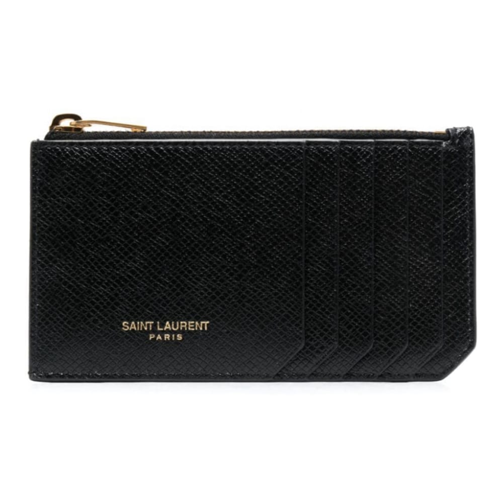 Saint laurent - Porte-carte 'Paris Fragments' pour Hommes