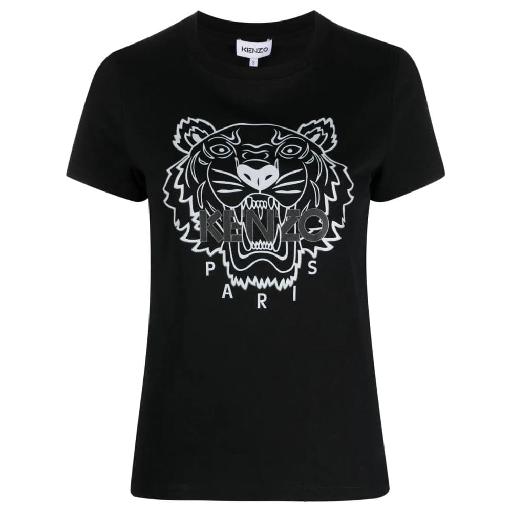 Kenzo - T-shirt 'Tiger Head-Print' pour Femmes