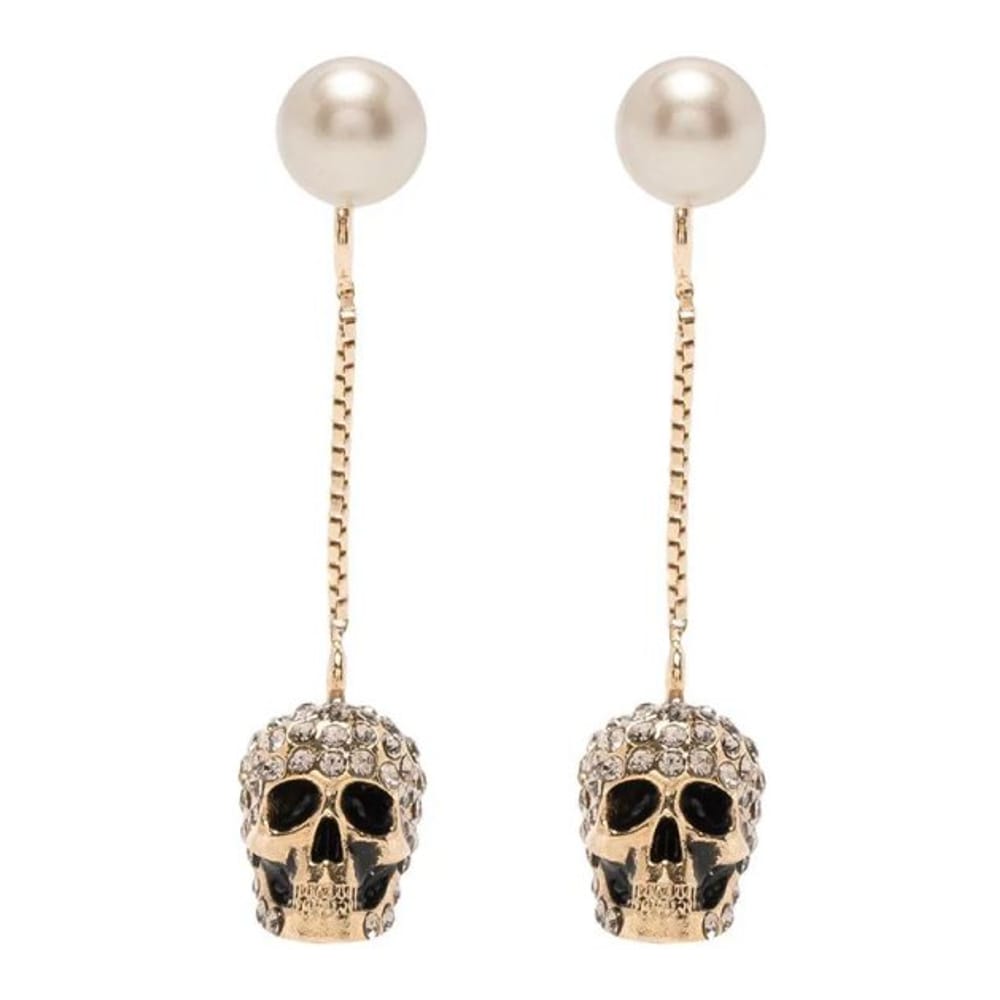 Alexander mcqueen - "Boucles d'oreilles 'Pave Skull' pour Femmes"