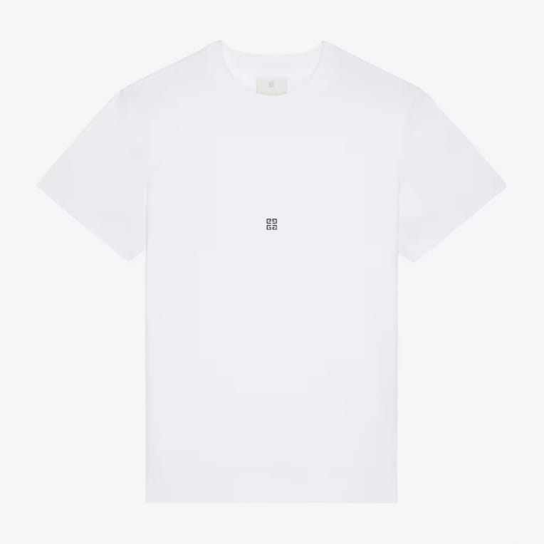 Givenchy - T-shirt 'Logo-Embroidered' pour Hommes