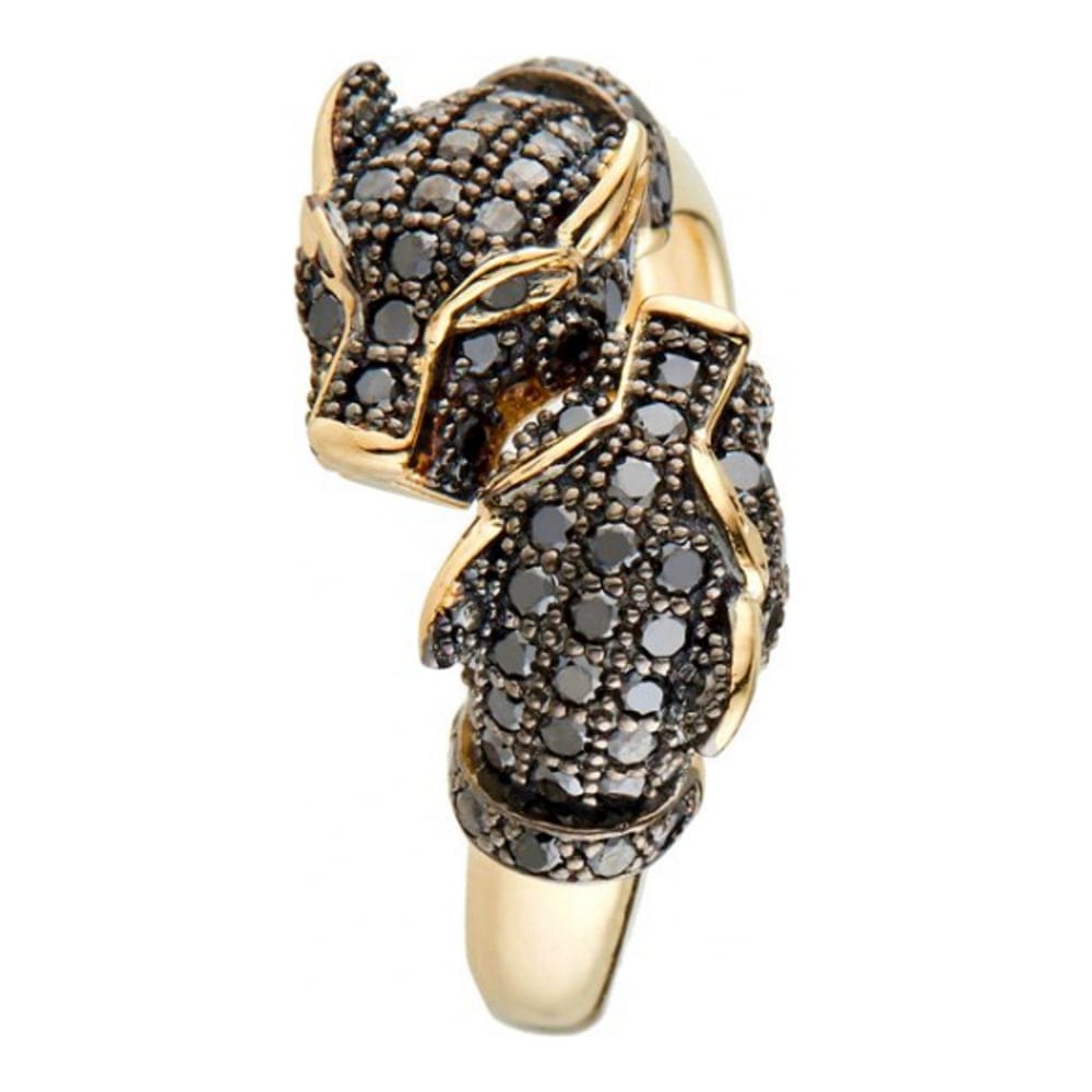 Artisan joaillier - Bague 'Amour De Panthères' pour Femmes
