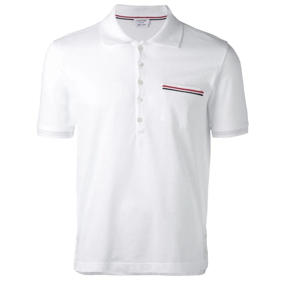 Thom browne - Polo 'Chest Pocket' pour Hommes