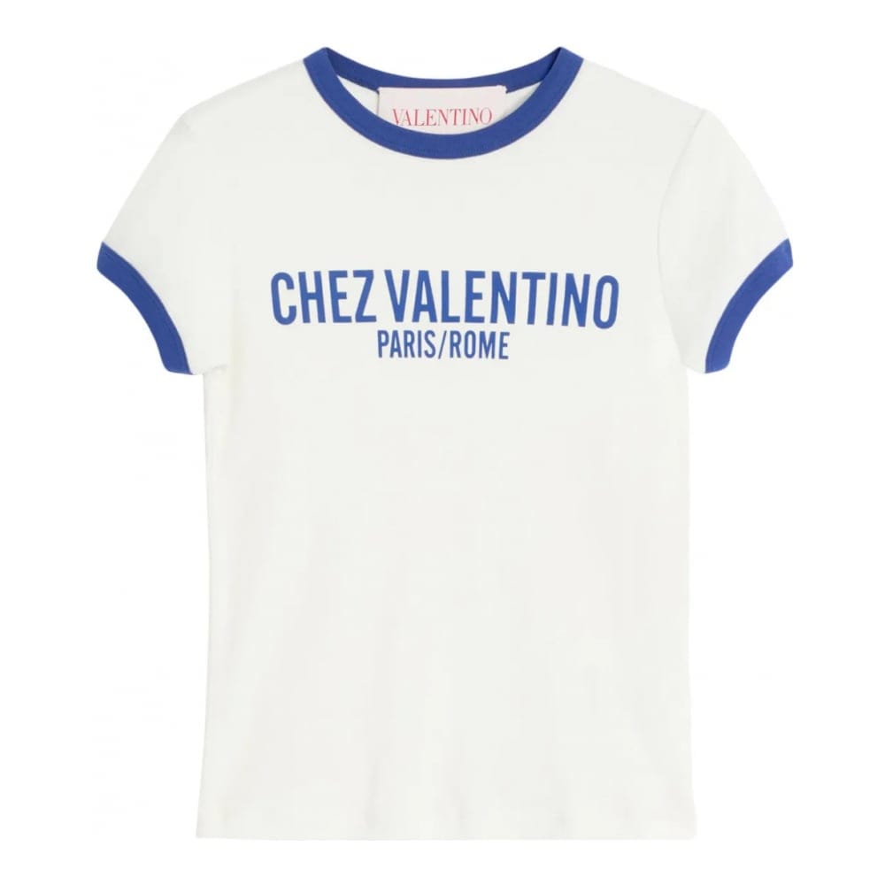 Valentino - T-shirt 'Logo-Print' pour Femmes