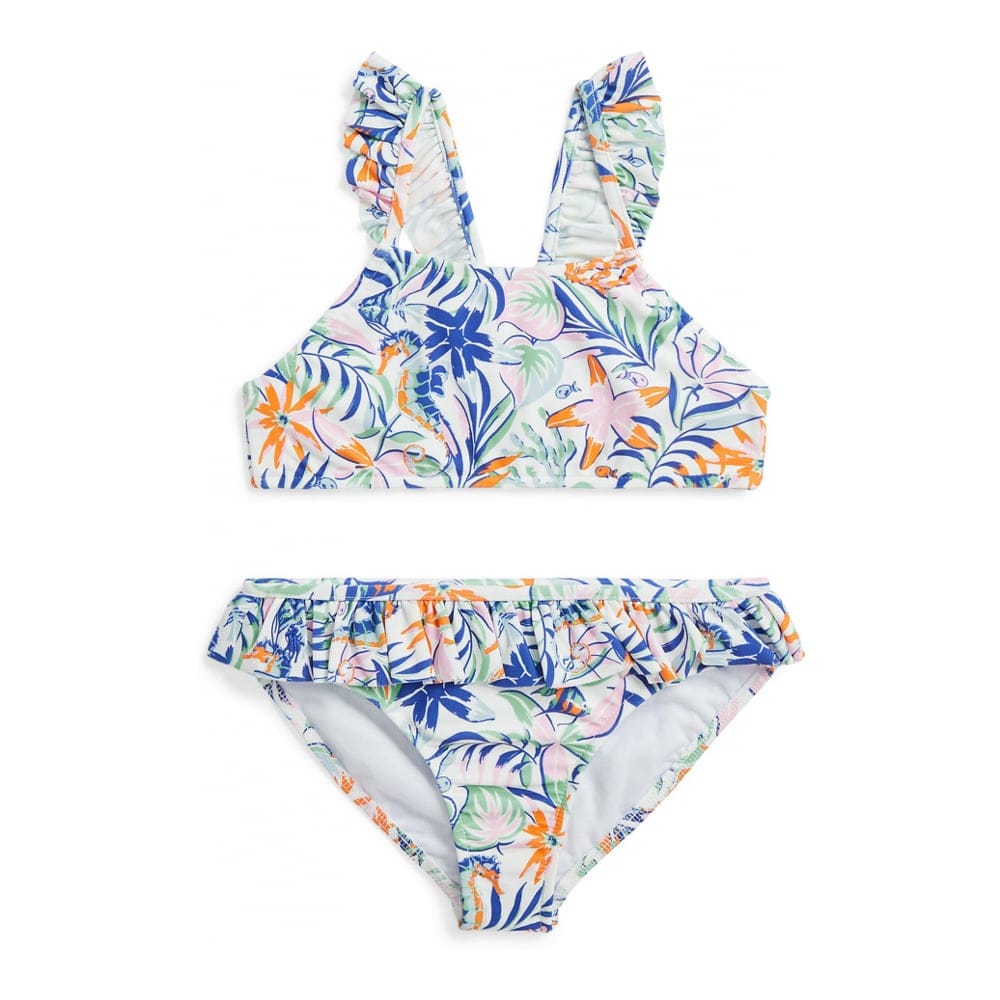 Ralph lauren kids - "'Tropical Print Two Piece Swimsuit' pour Petites filles"