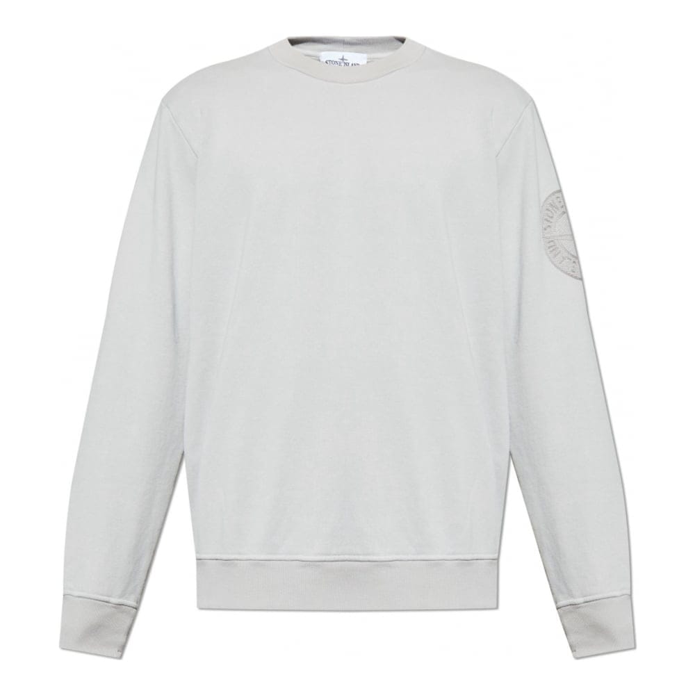 Stone island - Sweatshirt 'Embroidered Logo On The Sleeve' pour Hommes