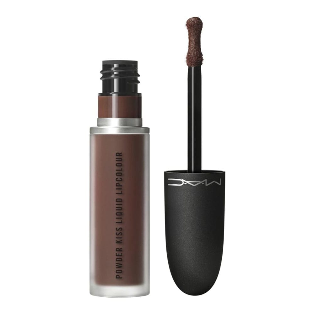Mac - Rouge à lèvres liquide 'Powder Kiss' - Chestnut 5 ml