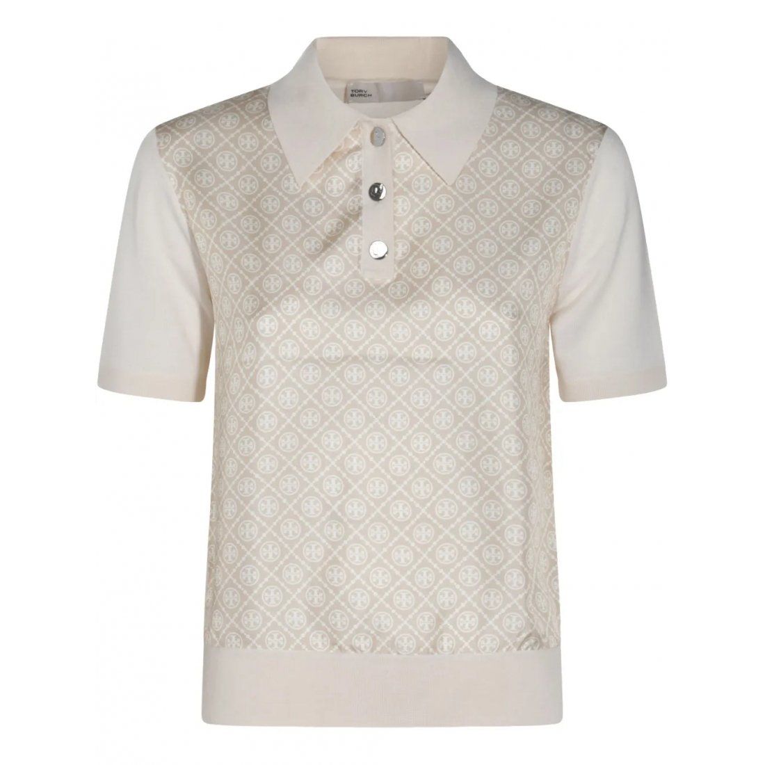 Tory burch - Polo 'Double T' pour Femmes