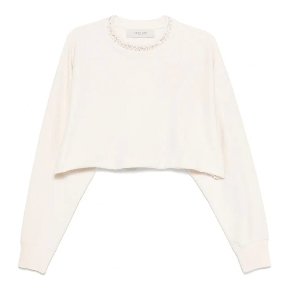 Golden goose deluxe brand - Pull 'Cropped' pour Femmes