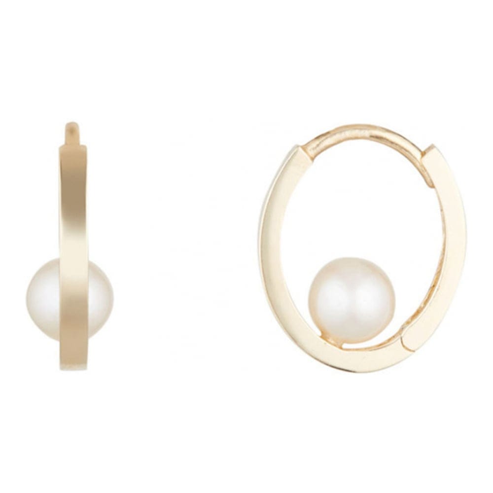 Or éclat - Boucles d'oreilles 'Cerceau' pour Femmes