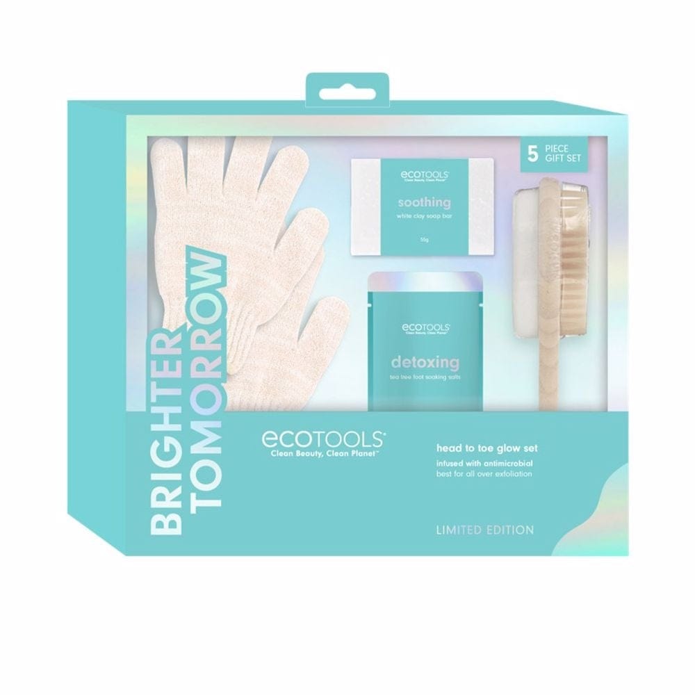 EcoTools - Ensemble de soins du corps 'Brighter Tomorrow Glow Head To Toe' - 4 Pièces