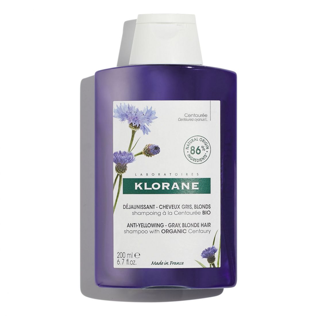 Klorane - Shampoing 'La Centaurée Bio' - 200 ml