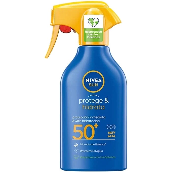 Nivea - Crème solaire pour le corps 'Sun Protect & Moisture SPF50+' - 270 ml