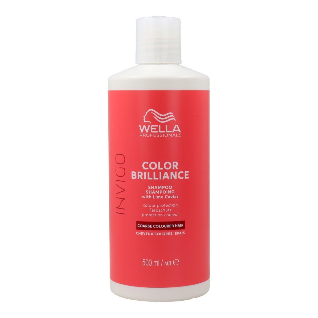 Wella professionals - Shampoing 'Invigo Color Brilliance' - Cheveux grossiers, 500 ml