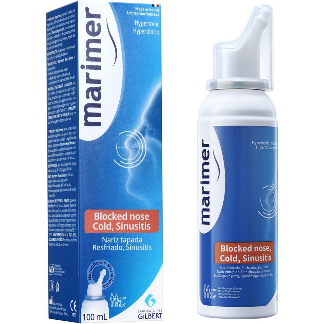 Marimer - Spray nasal 'Sea Water Hypertonic' - 100 ml
