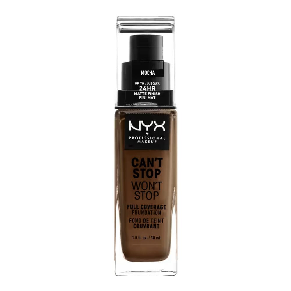 Nyx Professional Make Up - Fond de teint 'Can't Stop Won't Stop Full Coverage' - Mocha 30 ml