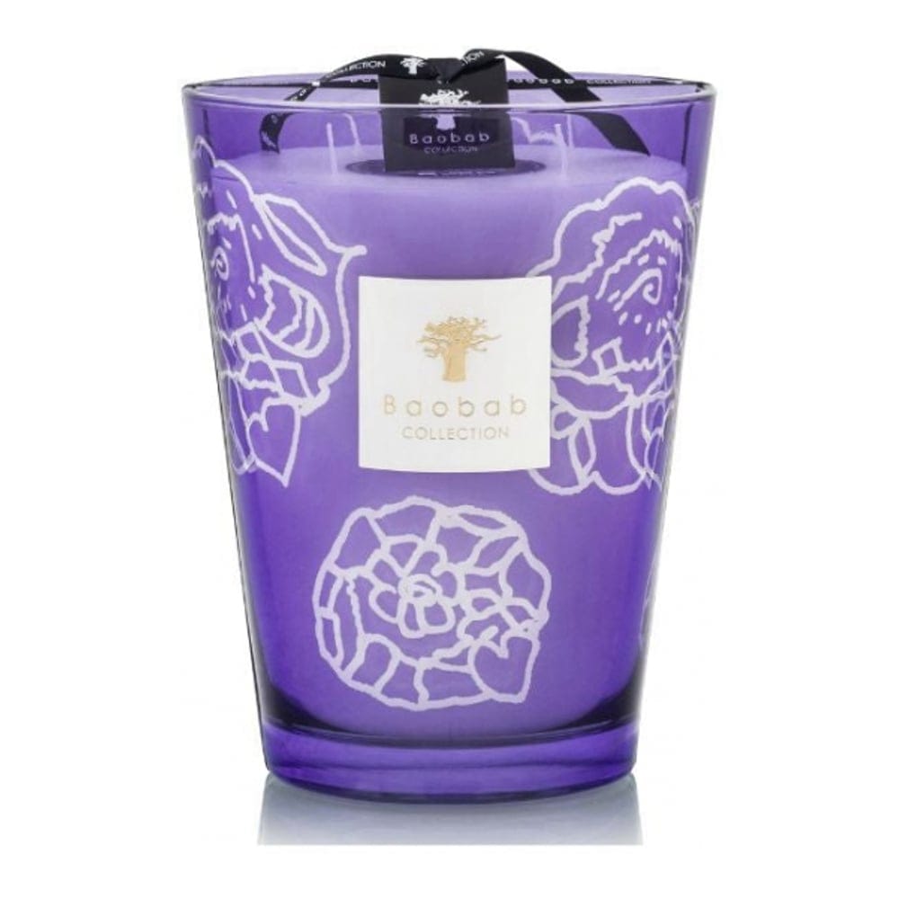 Baobab Collection - Bougie Collectible Roses Dark Parma Max 24 cm