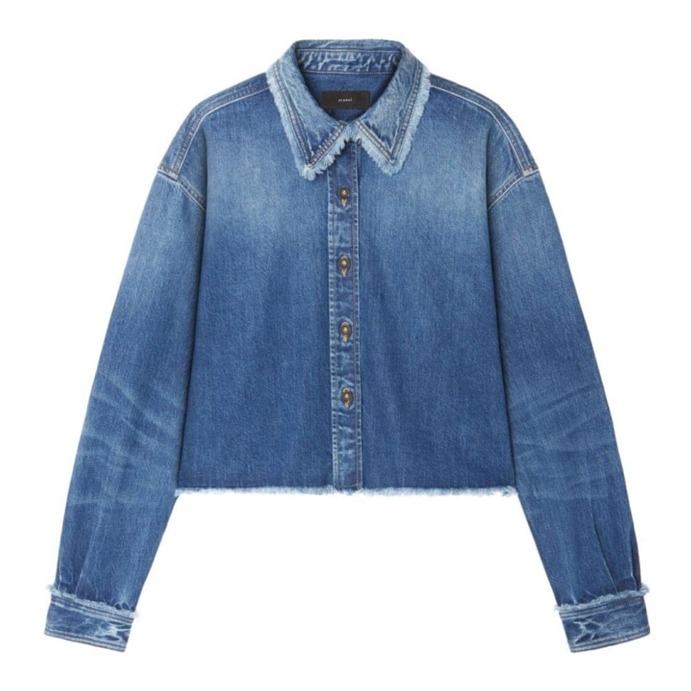 Alanui - Chemise en Jean 'Fringed' pour Femmes