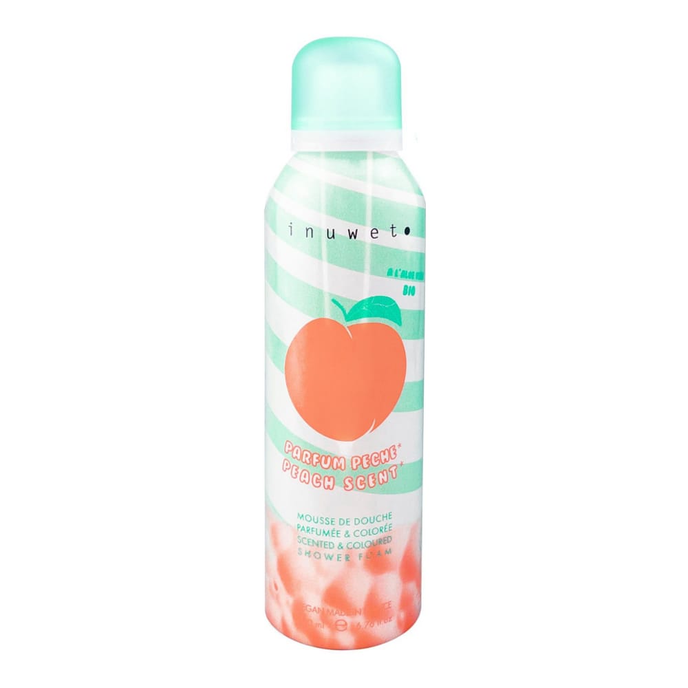 Inuwet - Mousse de douche 'Peach' - 200 ml