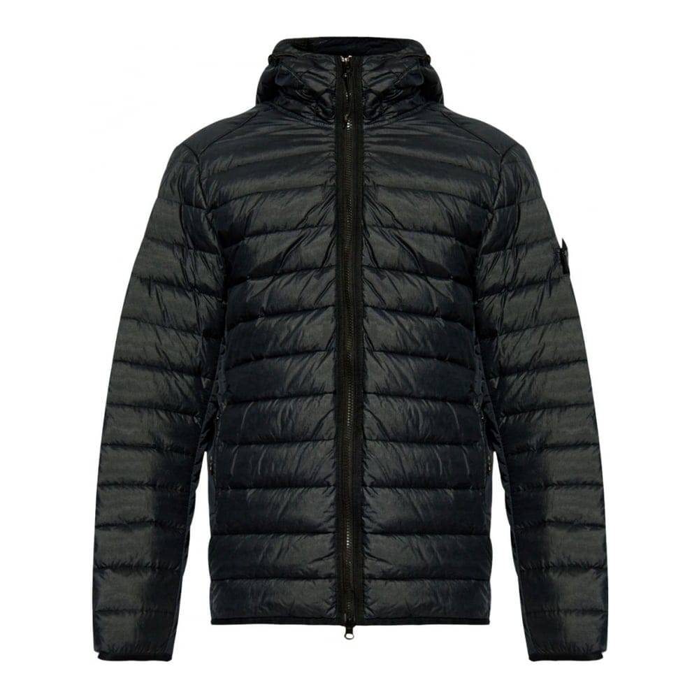 Stone island - Doudoune en plumes 'Compass-Logo Hooded' pour Hommes