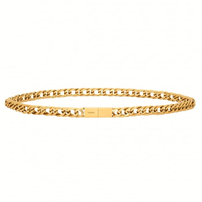 Saint laurent - Ceinture 'Thin Chain' pour Femmes