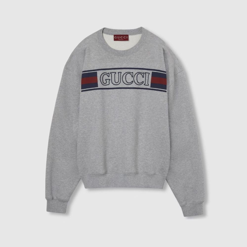 Gucci - Sweatshirt 'Embroidery' pour Hommes