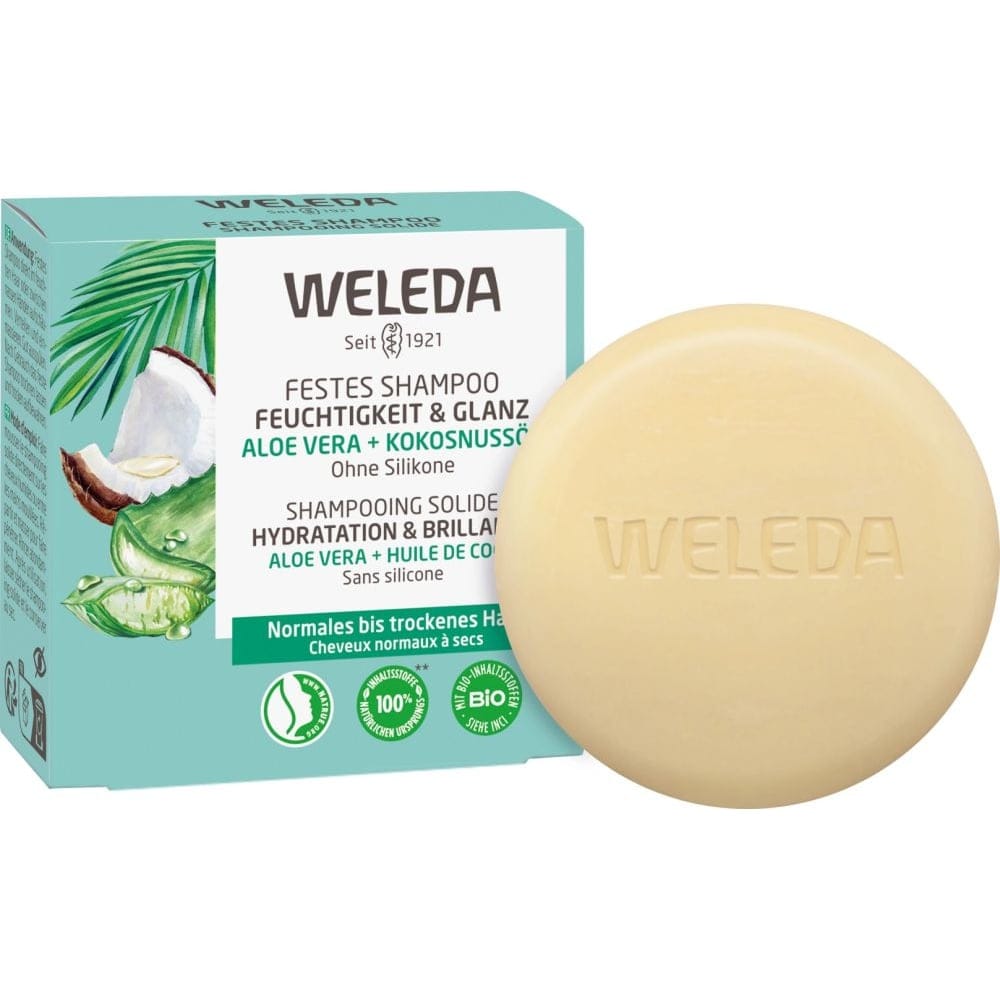 Weleda - Shampooing Solide Hydratation & Brillance  - 50 g