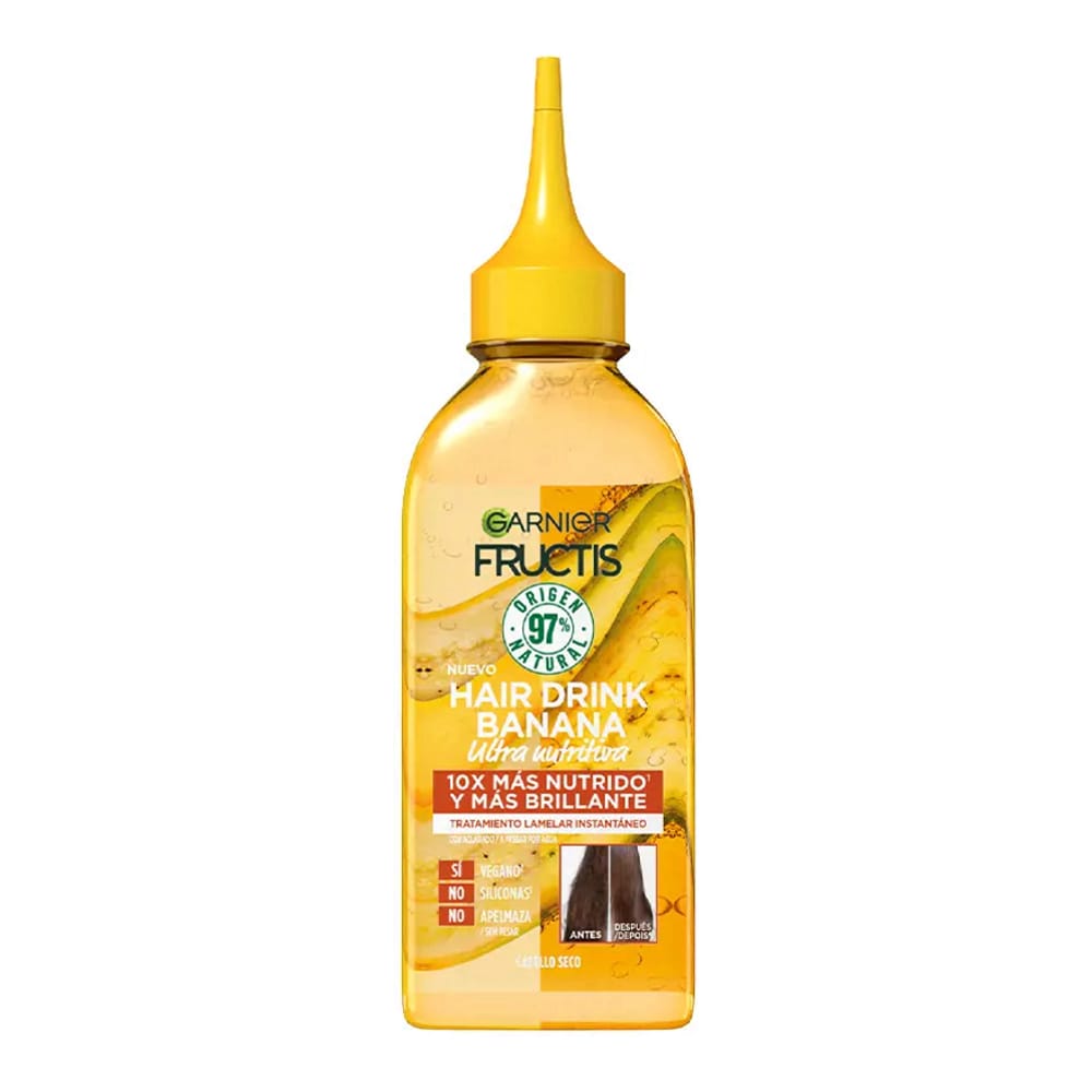 Garnier - Traitement capillaire 'Fructis Hair Drink Banana Ultra Nutritious' - 200 ml