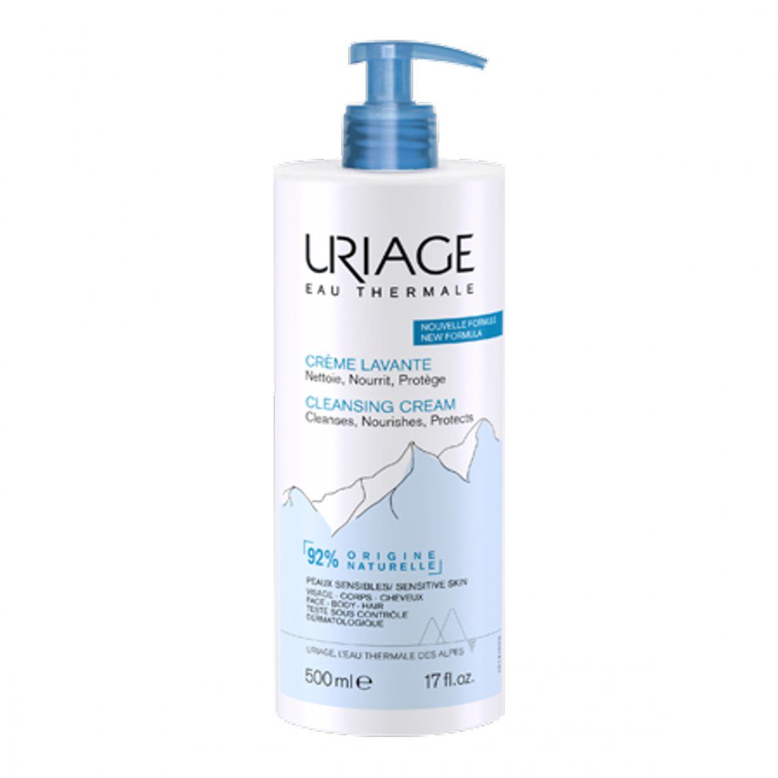 Uriage - Crème nettoyante 'Eau Thermale' - 500 ml