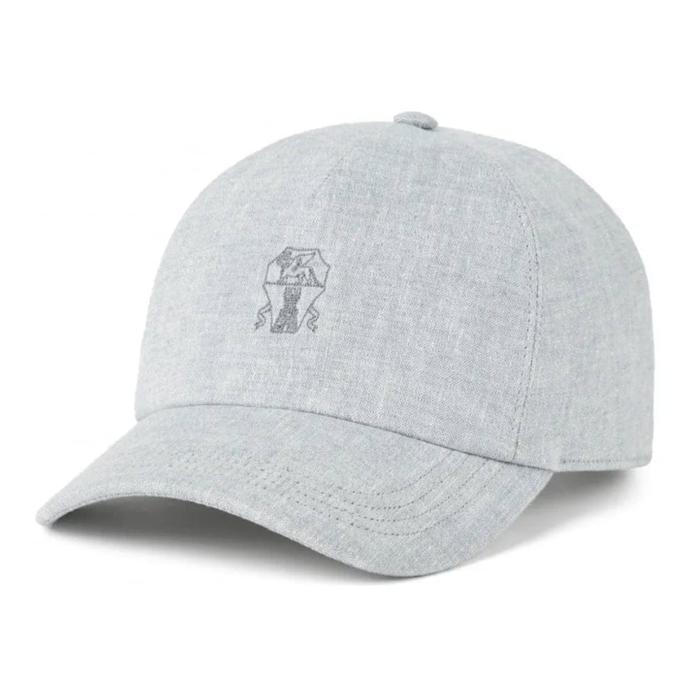 Brunello cucinelli - Casquette 'Logo-Embroidered' pour Femmes