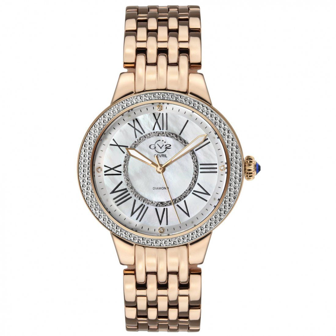 Gevril - Women's Astor II Mop Dial IPRG Watch