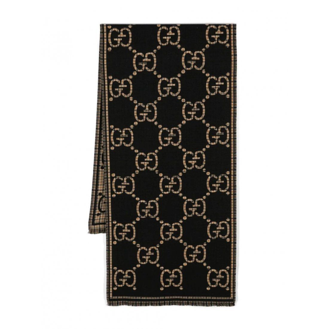Gucci - Écharpe en laine 'GG' pour Hommes