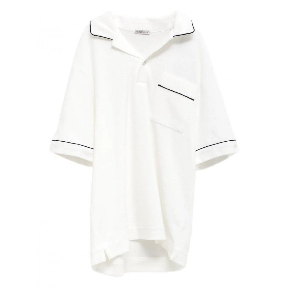 Moncler - Polo 'Piped-Trim' pour Hommes