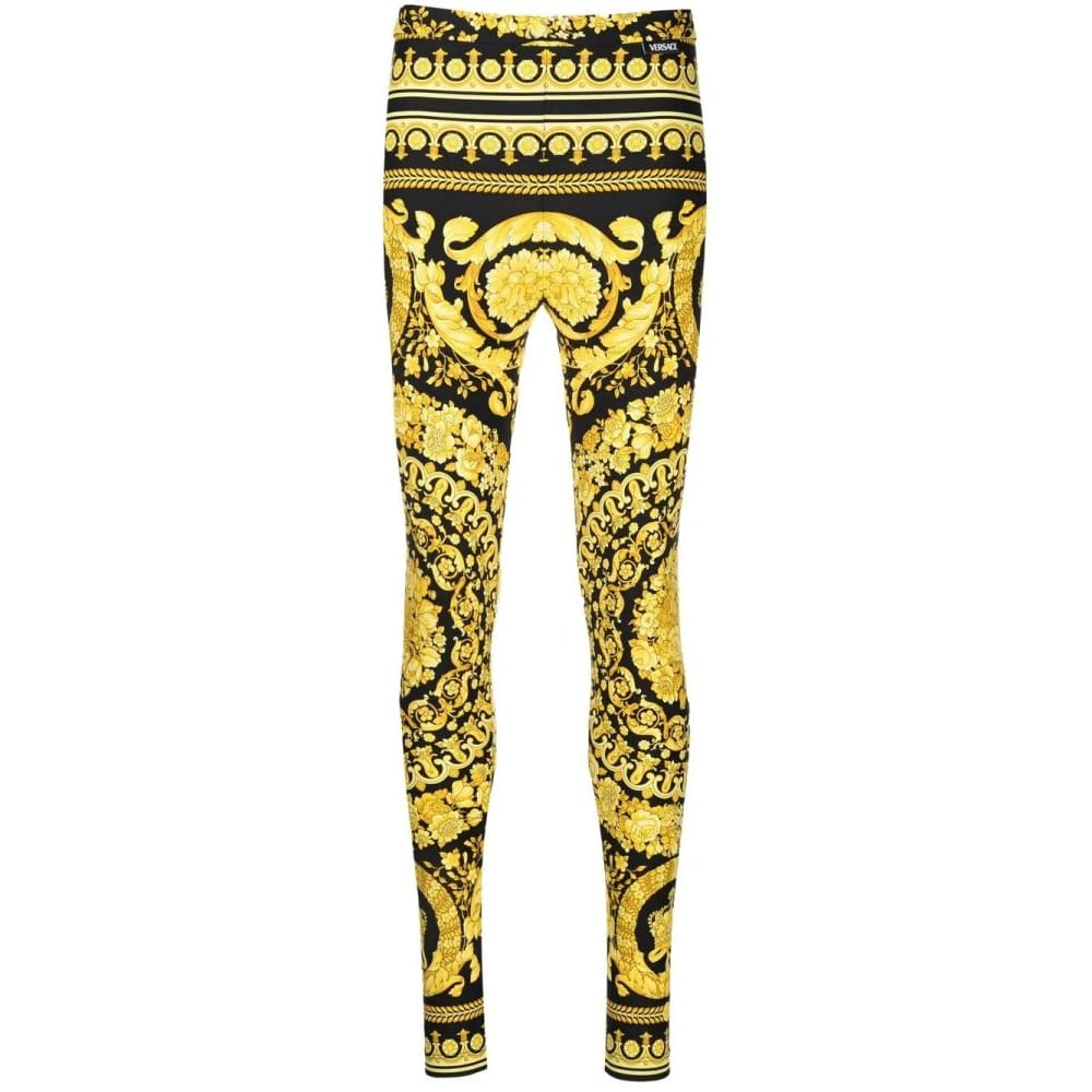 Versace - Leggings 'Barocco-Print' pour Femmes