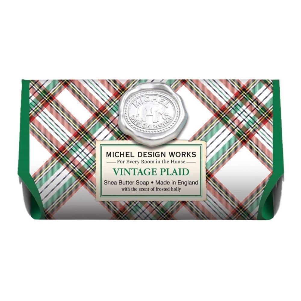 Michel design works - Pain de savon 'Vintage Plaid' - 246 g