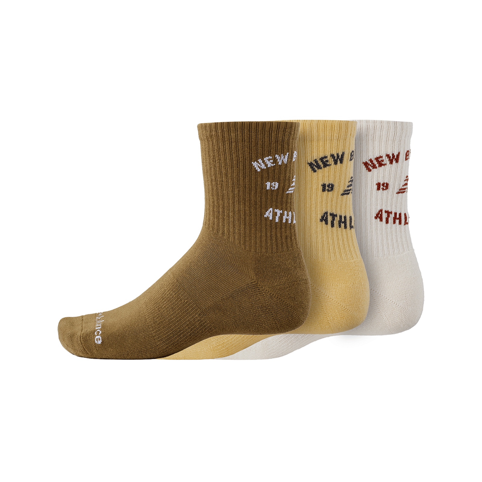 New balance Graphics QTR Crew Socks 3 Pack-S S