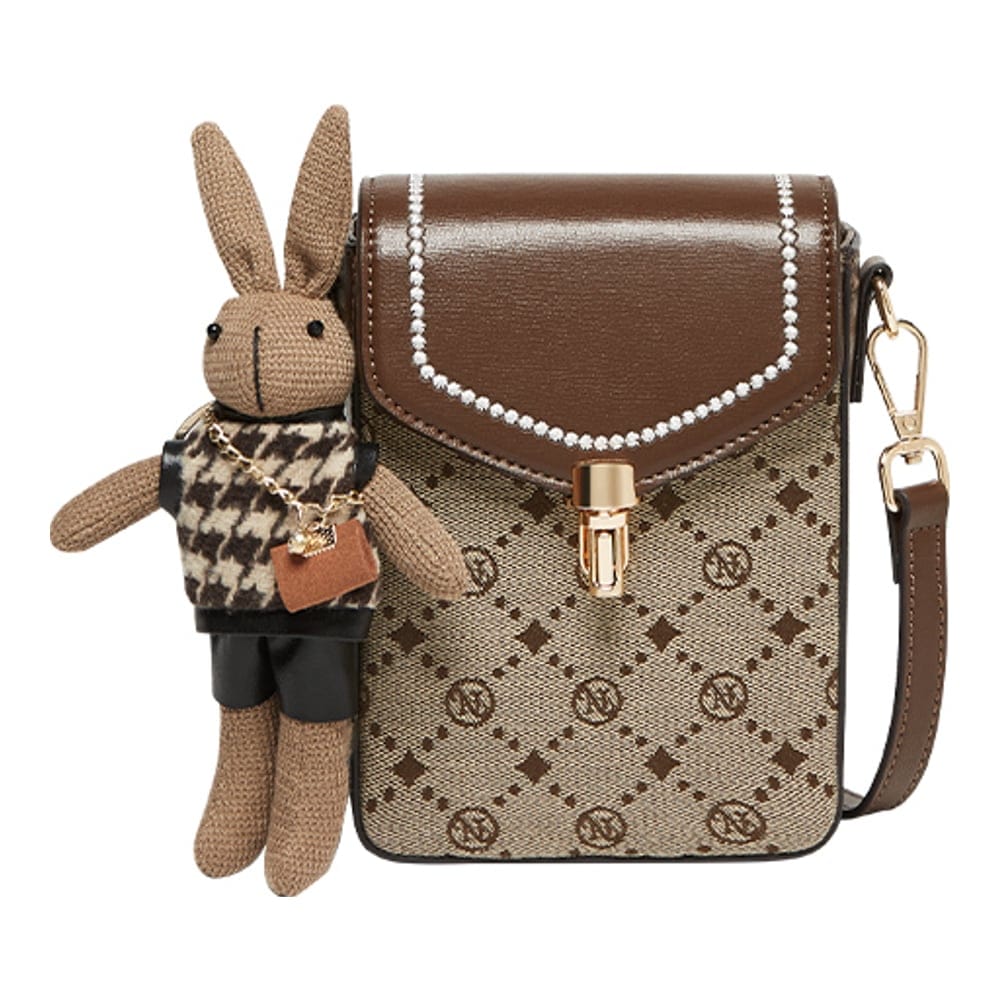 Nalandu - Sac à bandoulière 'Single-Shoulder Vintage Monogram' pour Femmes