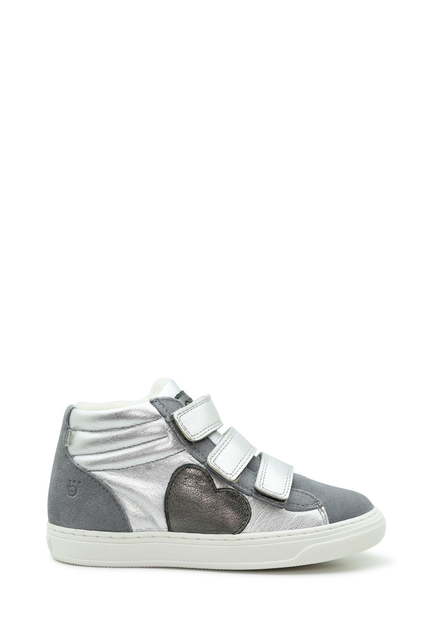Benjie Cologny velcro Fourrée TEX Enfant Argent-29 29