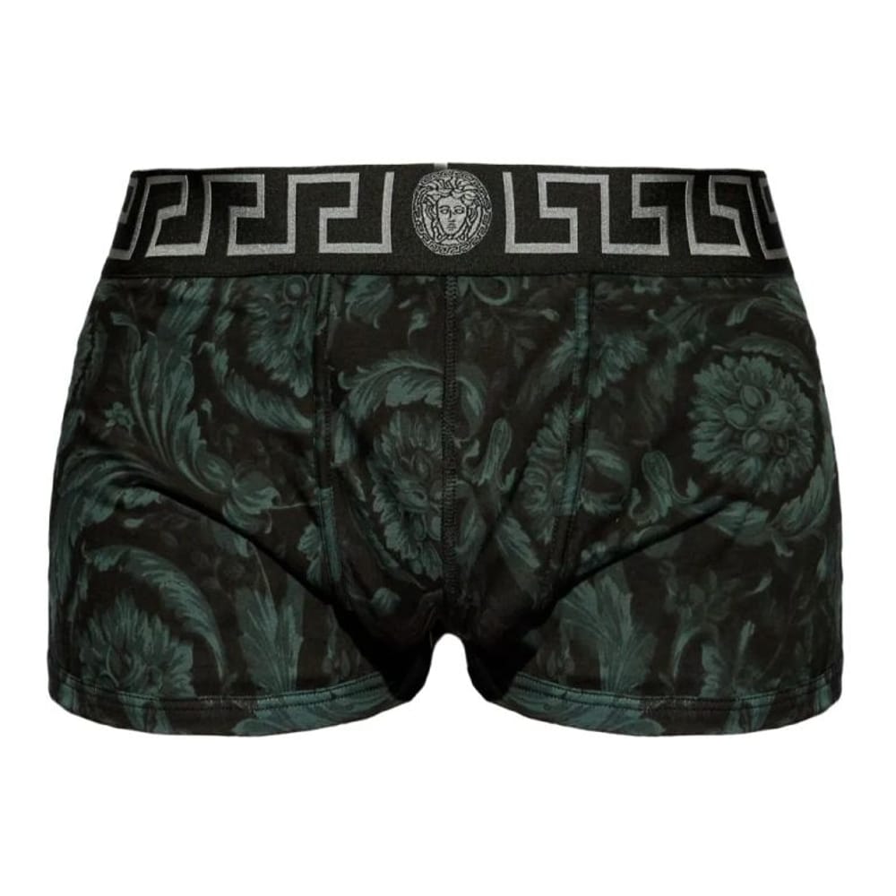 Versace - Boxer 'Barocco-Print Greca-Border' pour Hommes