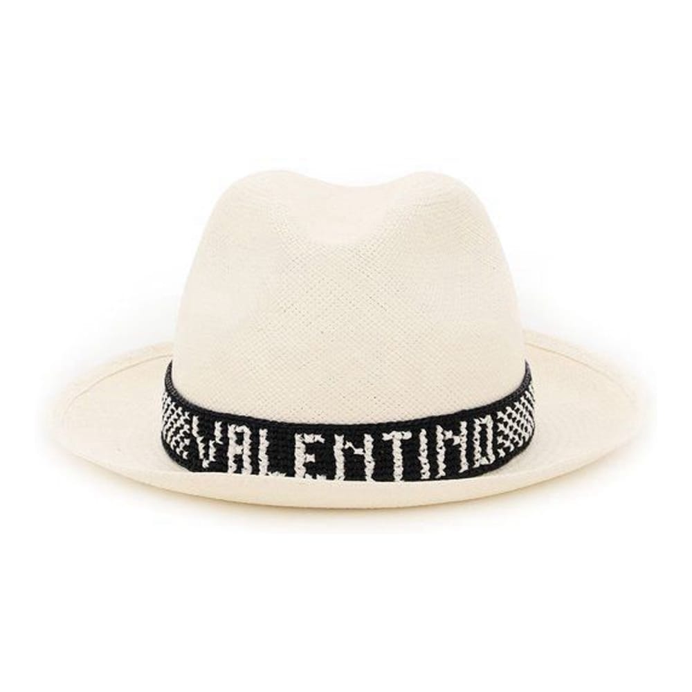 Valentino garavani - Chapeau Fedora 'X Borsalino Logo Embellished' pour Femmes