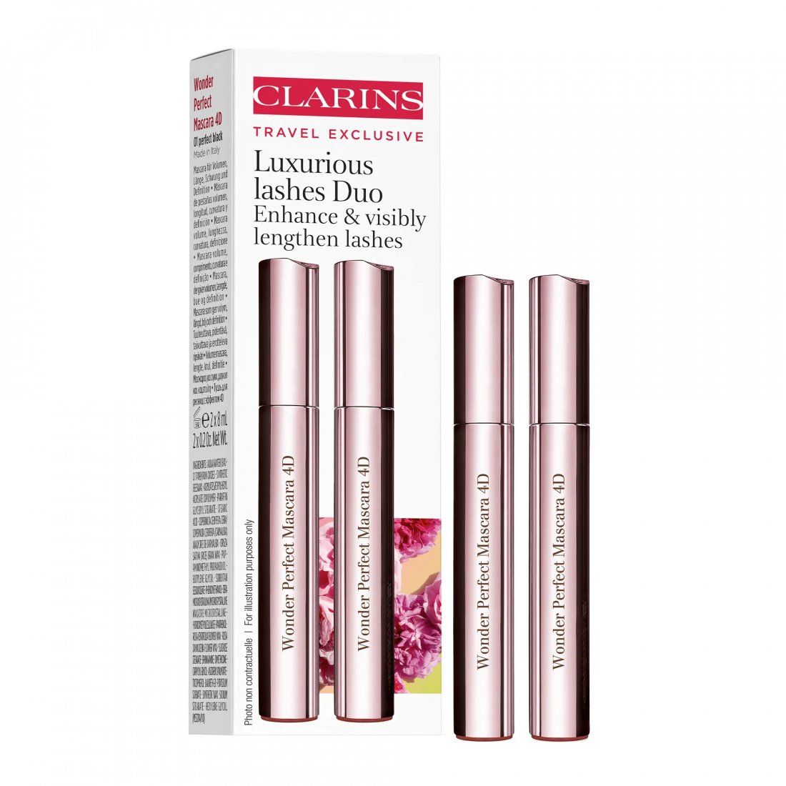Clarins - Set de mascara 'Luxurious Lashes Duo' - 2 Pièces