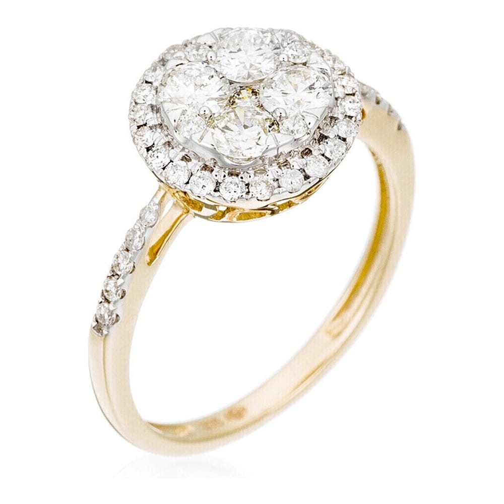 Diamanta - Bague 'Pompadour' pour Femmes