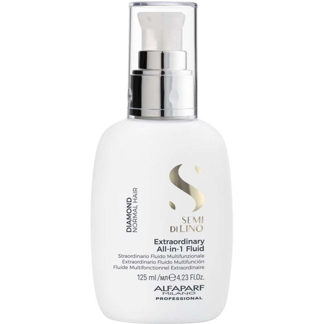 Alfaparf milano - Fluide capillaire 'Semi Di Lino Diamond Extraordinary All-in-1' - 125 ml